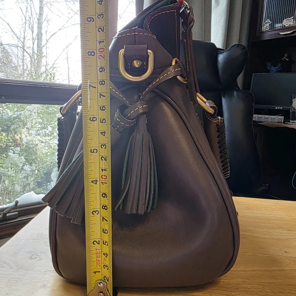 Dooney and Bourke Large Florentine Satchel - Elephant - Picture 12 of 12